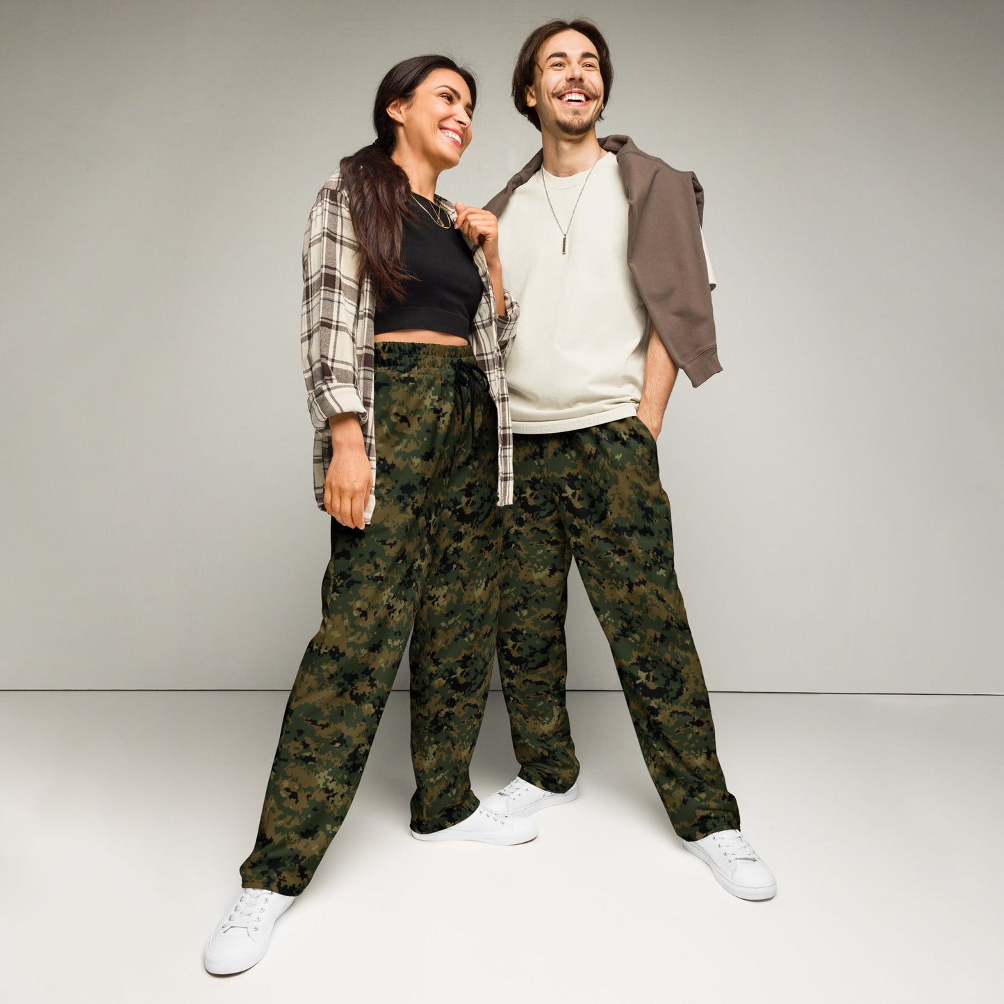 American Digital Woodland CAMO Wide-leg joggers - 2XS - Joggers