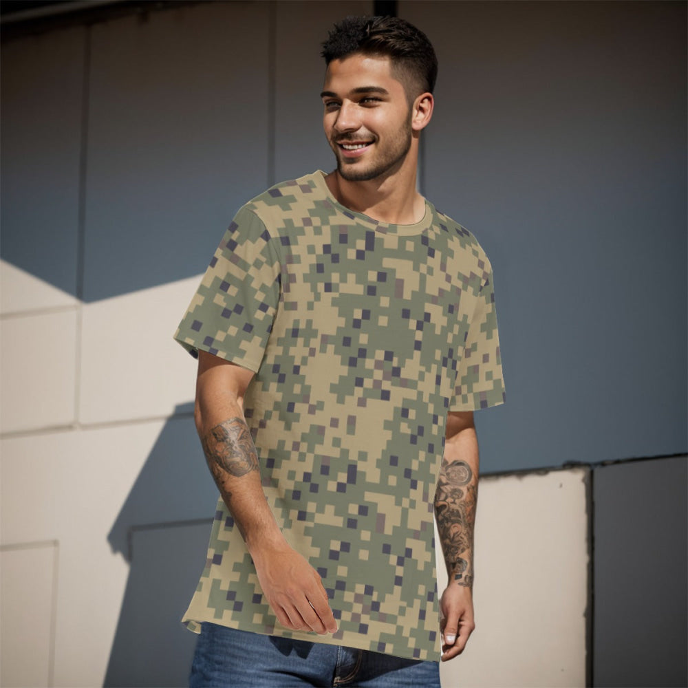 American Dual-Tex CAMO Men’s 100% Cotton T-Shirt - Mens