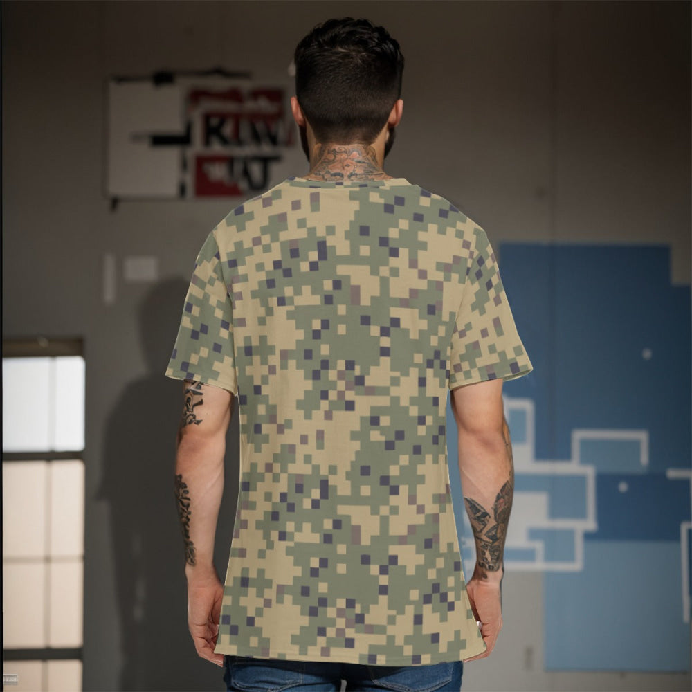 American Dual-Tex CAMO Men’s 100% Cotton T-Shirt - Mens