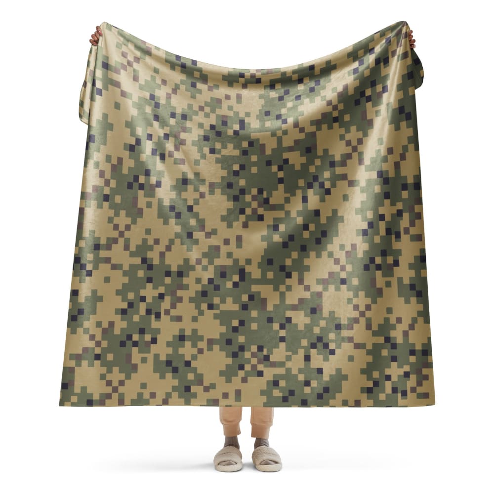 American Dual-Tex CAMO Sherpa blanket - 60″×80″