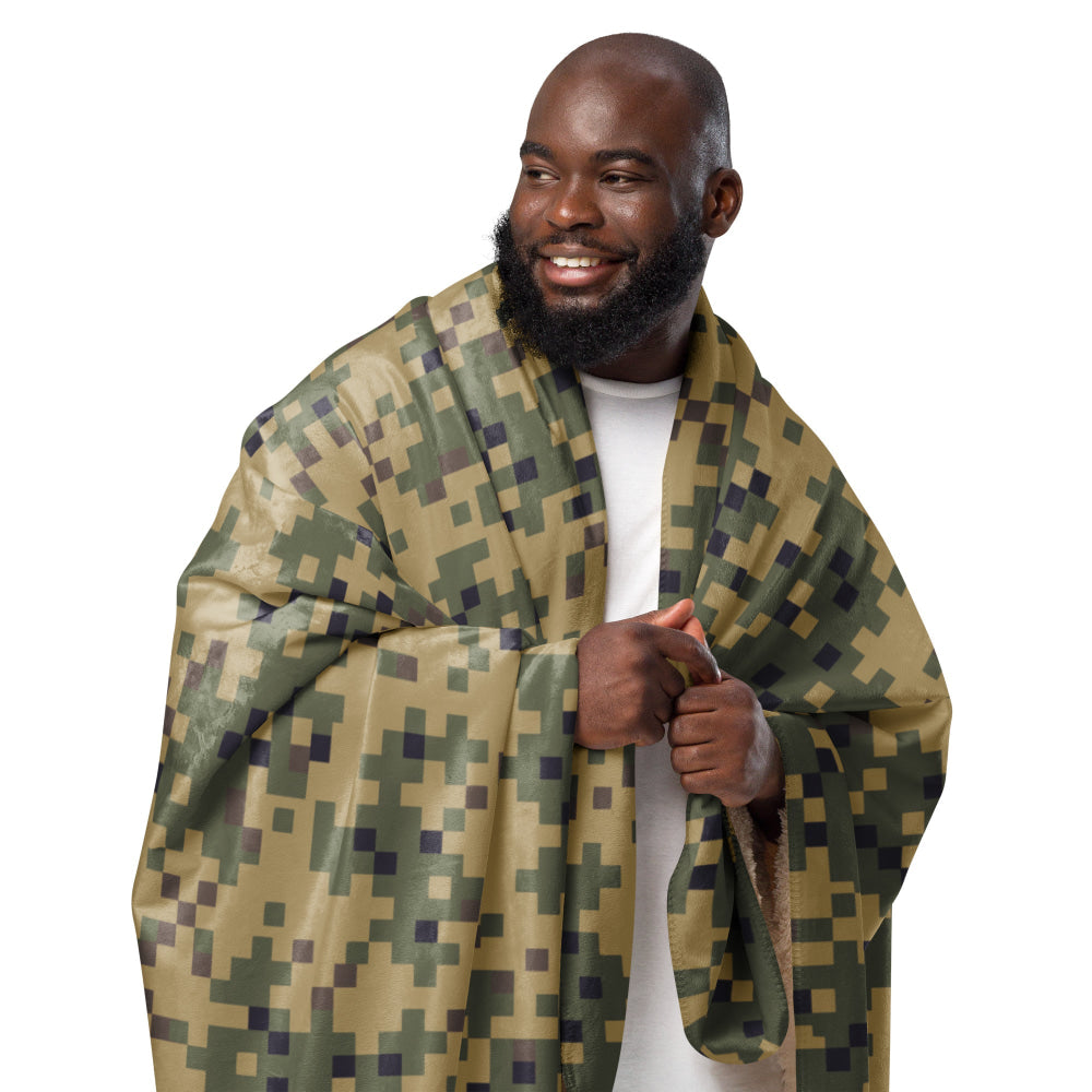 American Dual-Tex CAMO Sherpa blanket - Blanket