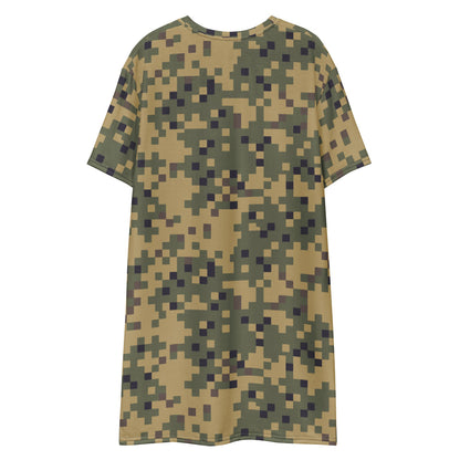 American Dual-Tex CAMO T-shirt dress - Womens T-Shirt Dress