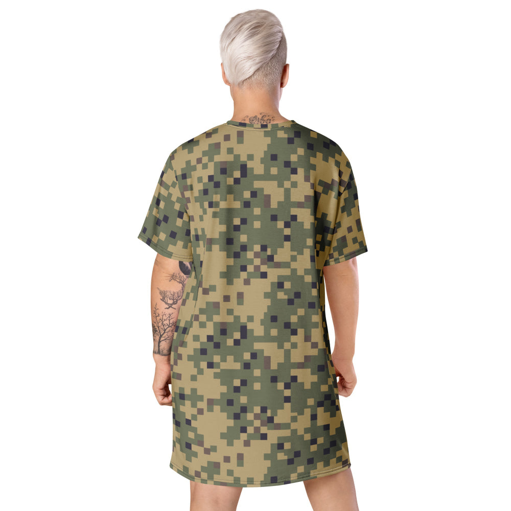 American Dual-Tex CAMO T-shirt dress - Womens T-Shirt Dress