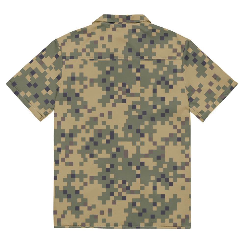 American Dual-Tex CAMO Unisex button shirt - Button Shirt