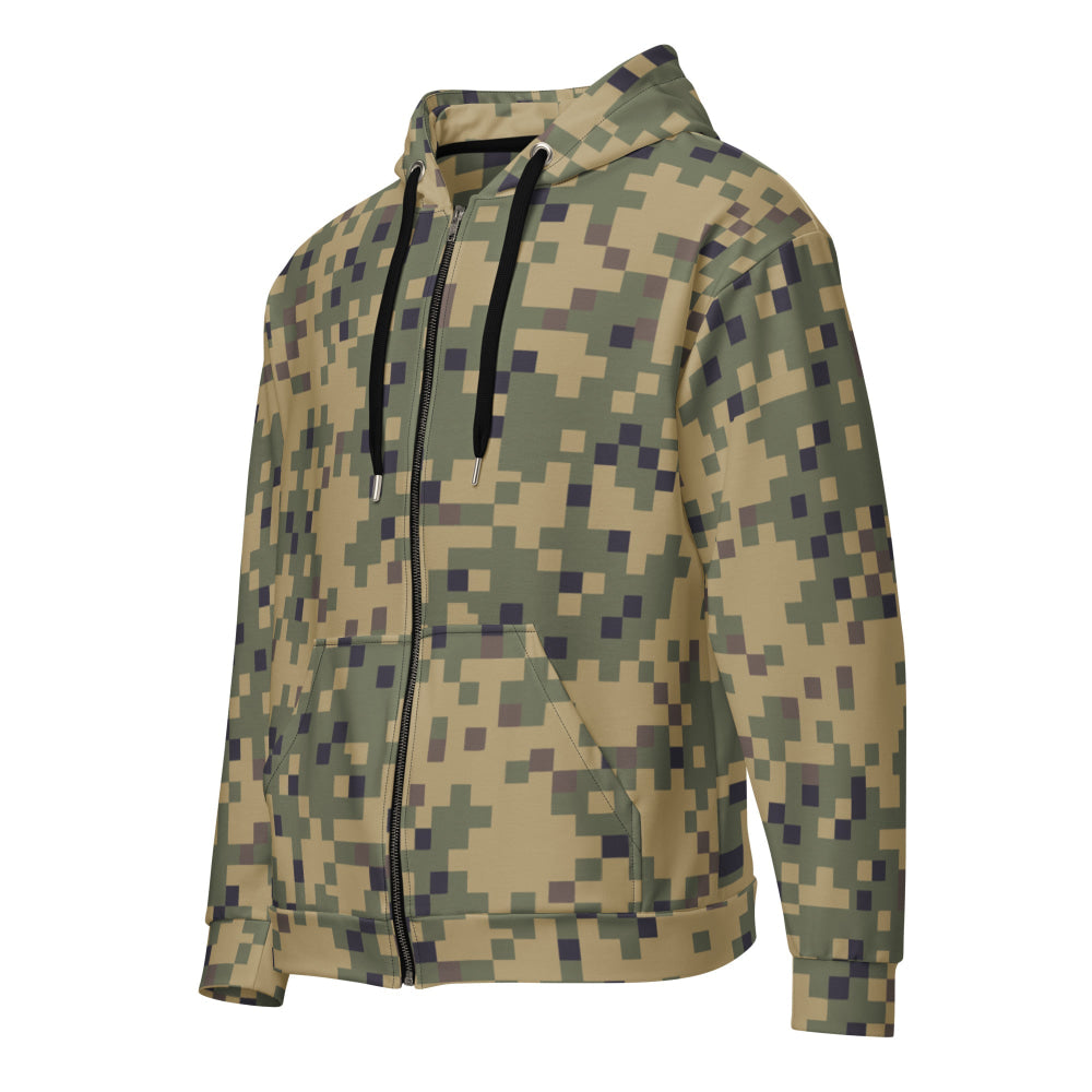 American Dual-Tex CAMO Unisex zip hoodie - Zip Hoodie