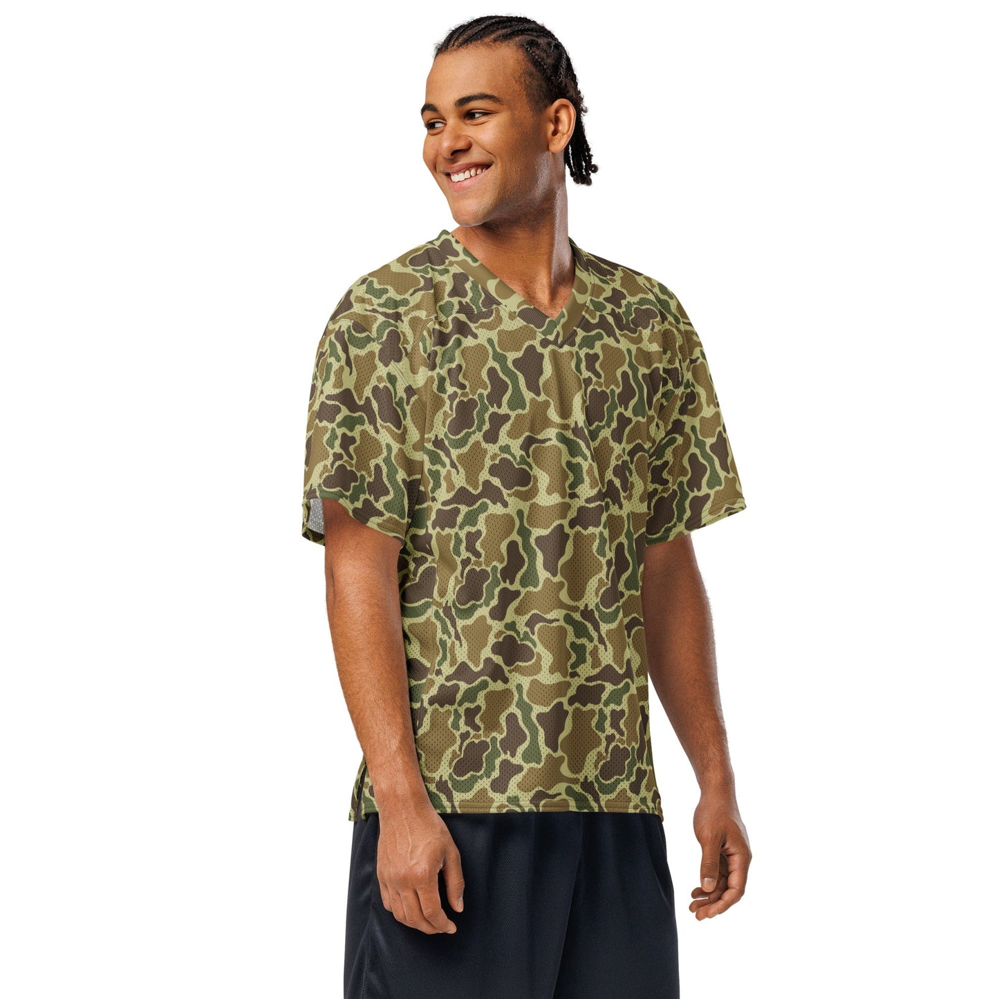 American Duck Hunter Advisor CAMO football jersey - Football Jersey