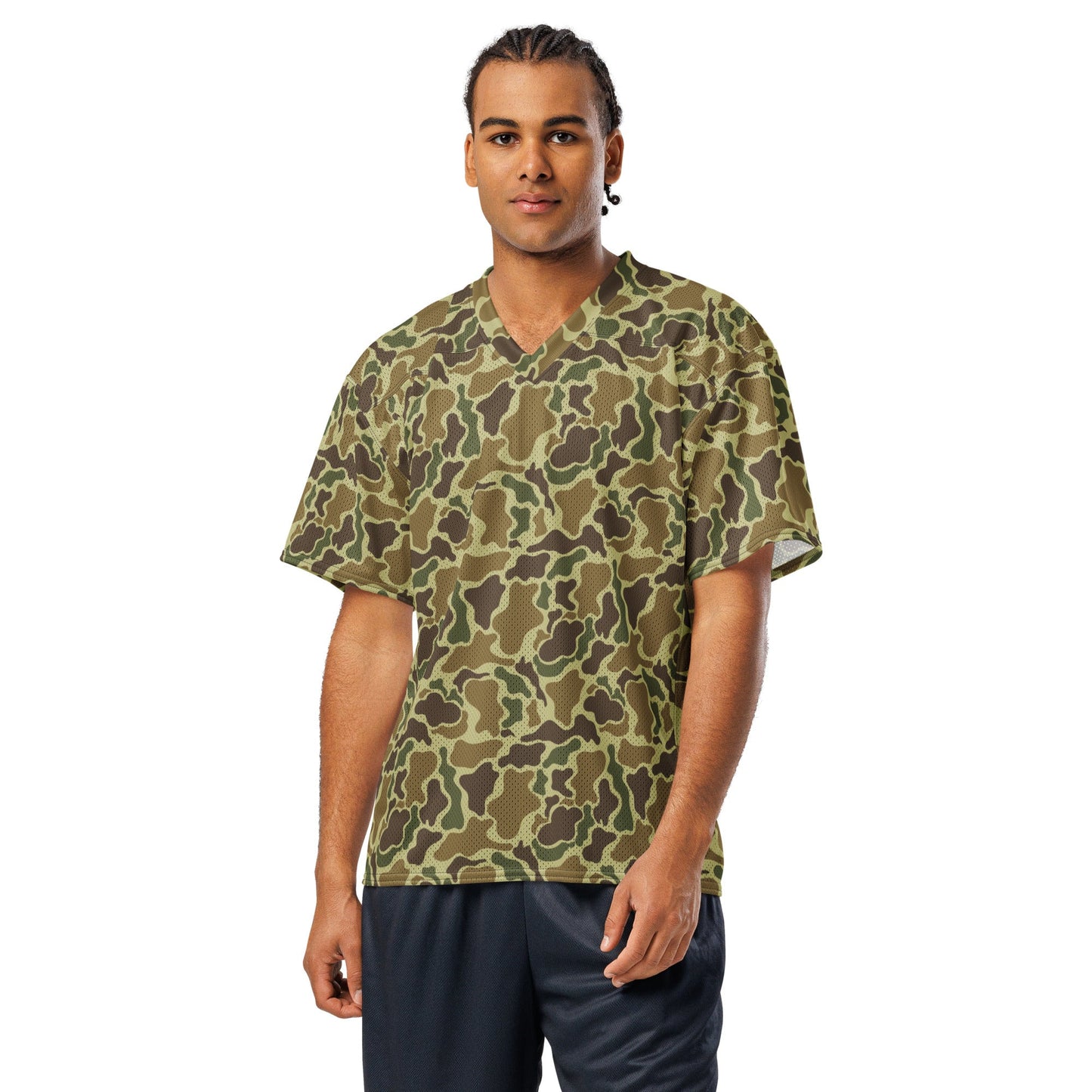 American Duck Hunter Advisor CAMO football jersey - Football Jersey