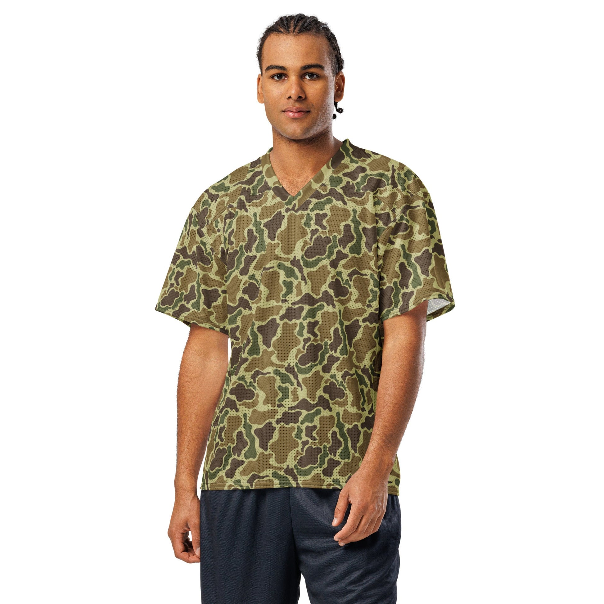 American Duck Hunter Advisor CAMO football jersey - Football Jersey