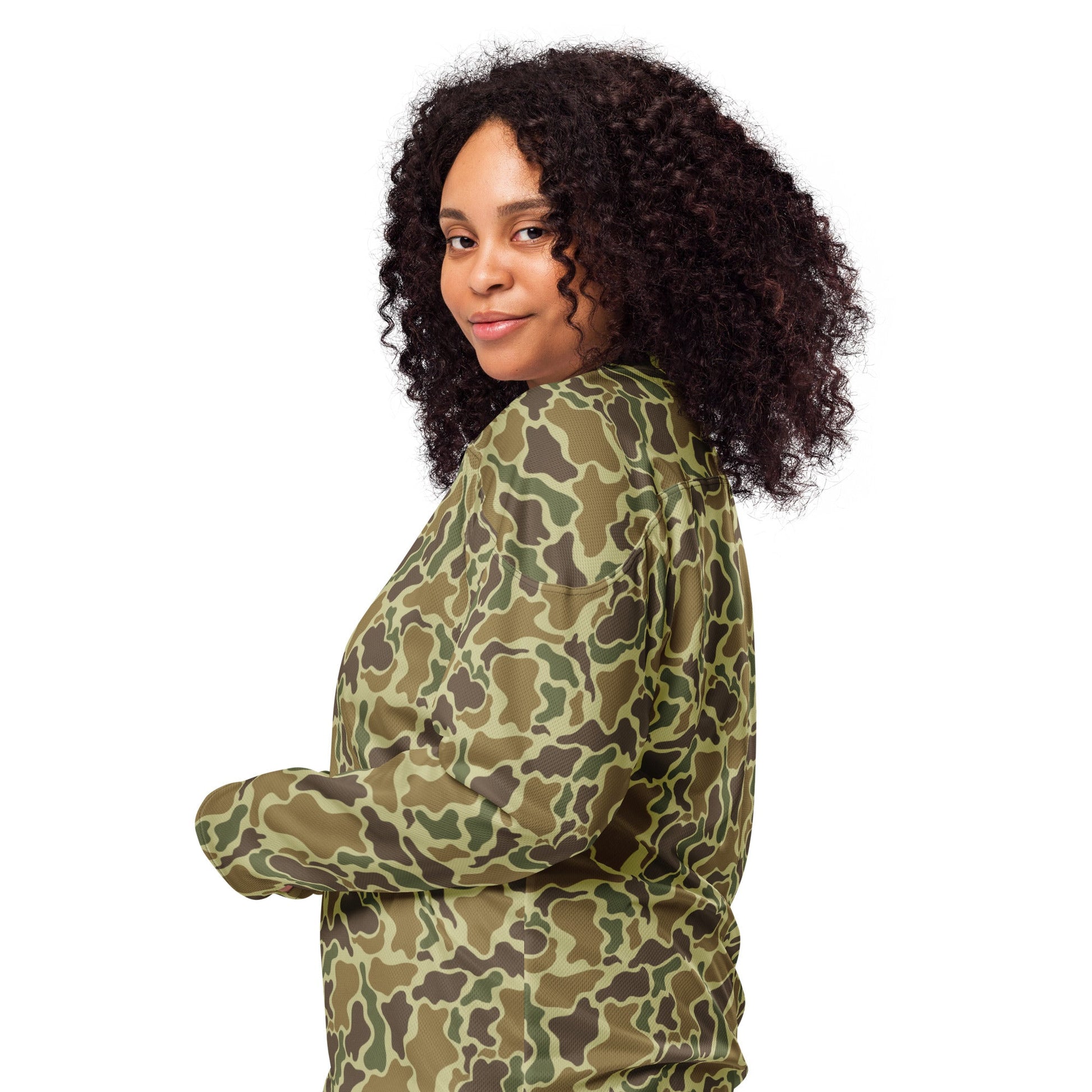 American Duck Hunter Advisor CAMO hockey fan jersey - Hockey Jerseys