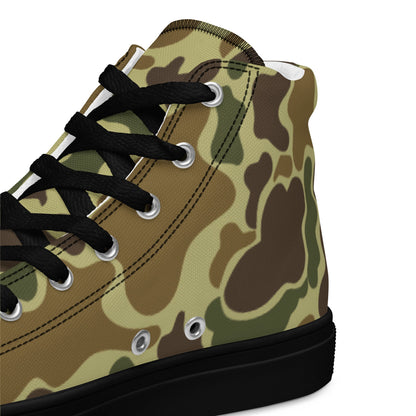 American Duck Hunter Advisor CAMO Mens high top canvas shoes - High Top Canvas Shoes
