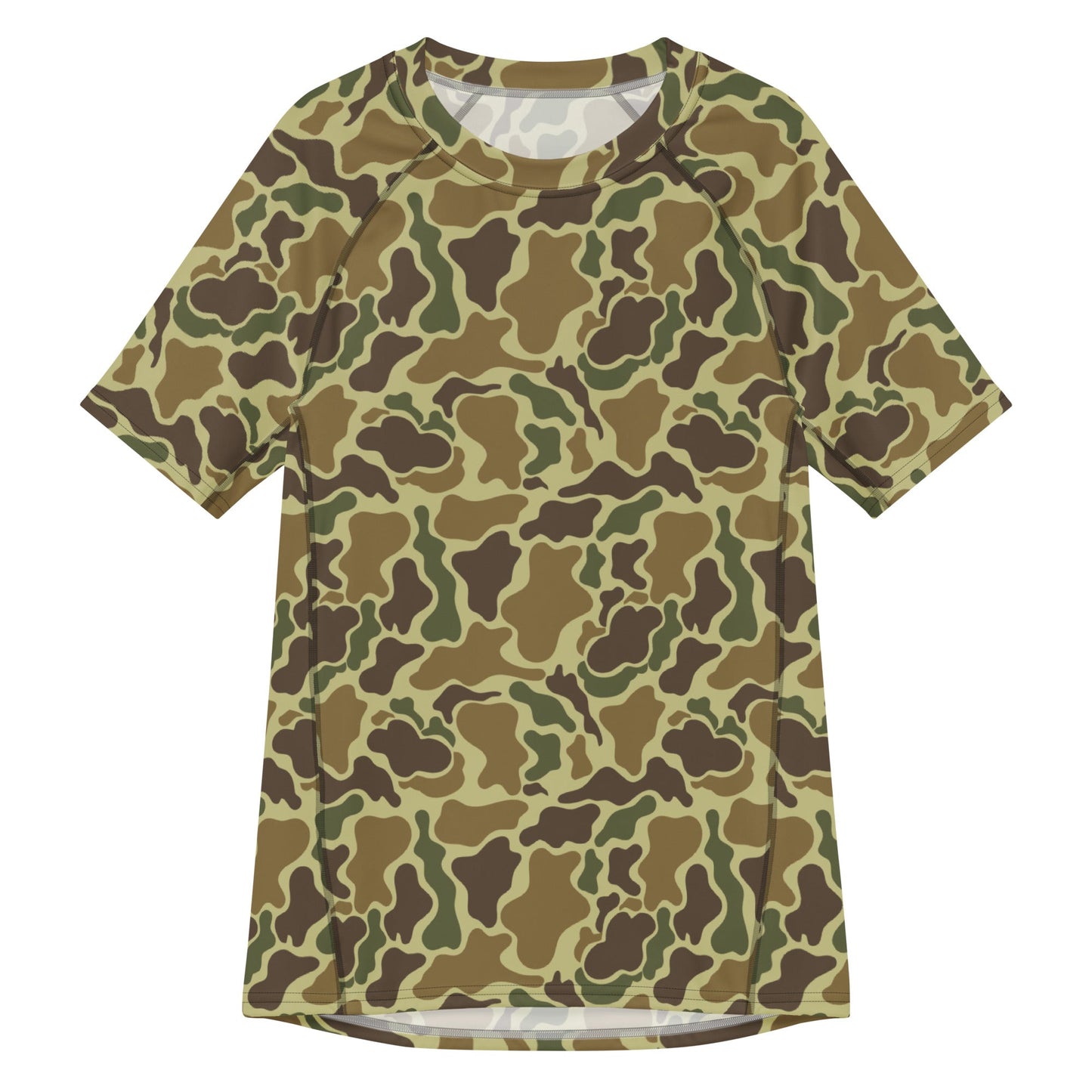American Duck Hunter Advisor CAMO Mens Short-Sleeve Rash Guard - 2XS - Short-sleeve Guards