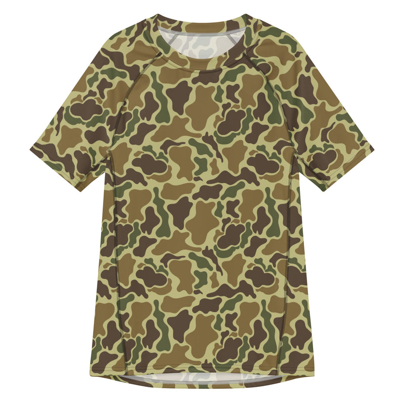 Duck Hunter Advisor CAMO Mens Short-Sleeve Rash Guard - 2XS - SS