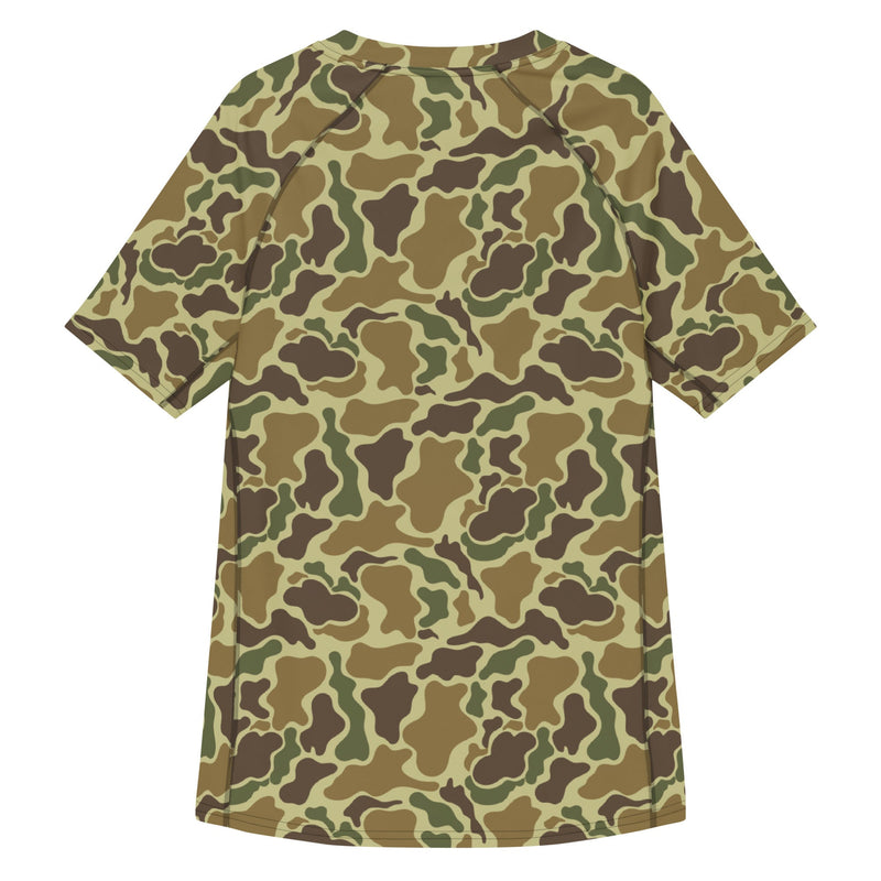 Duck Hunter Advisor CAMO Mens Short-Sleeve Rash Guard - SS