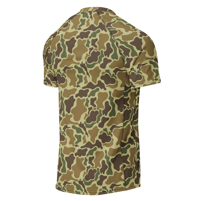 Duck Hunter Advisor CAMO Mens Short-Sleeve Rash Guard - SS