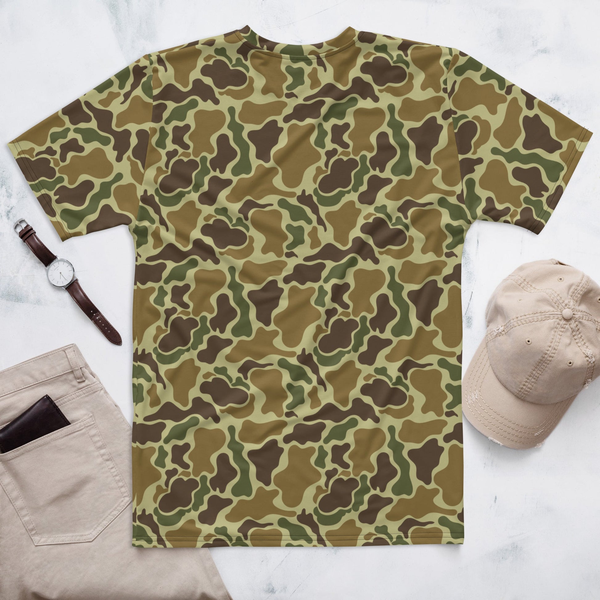 American Duck Hunter Advisor CAMO Mens T-shirt - T-Shirts