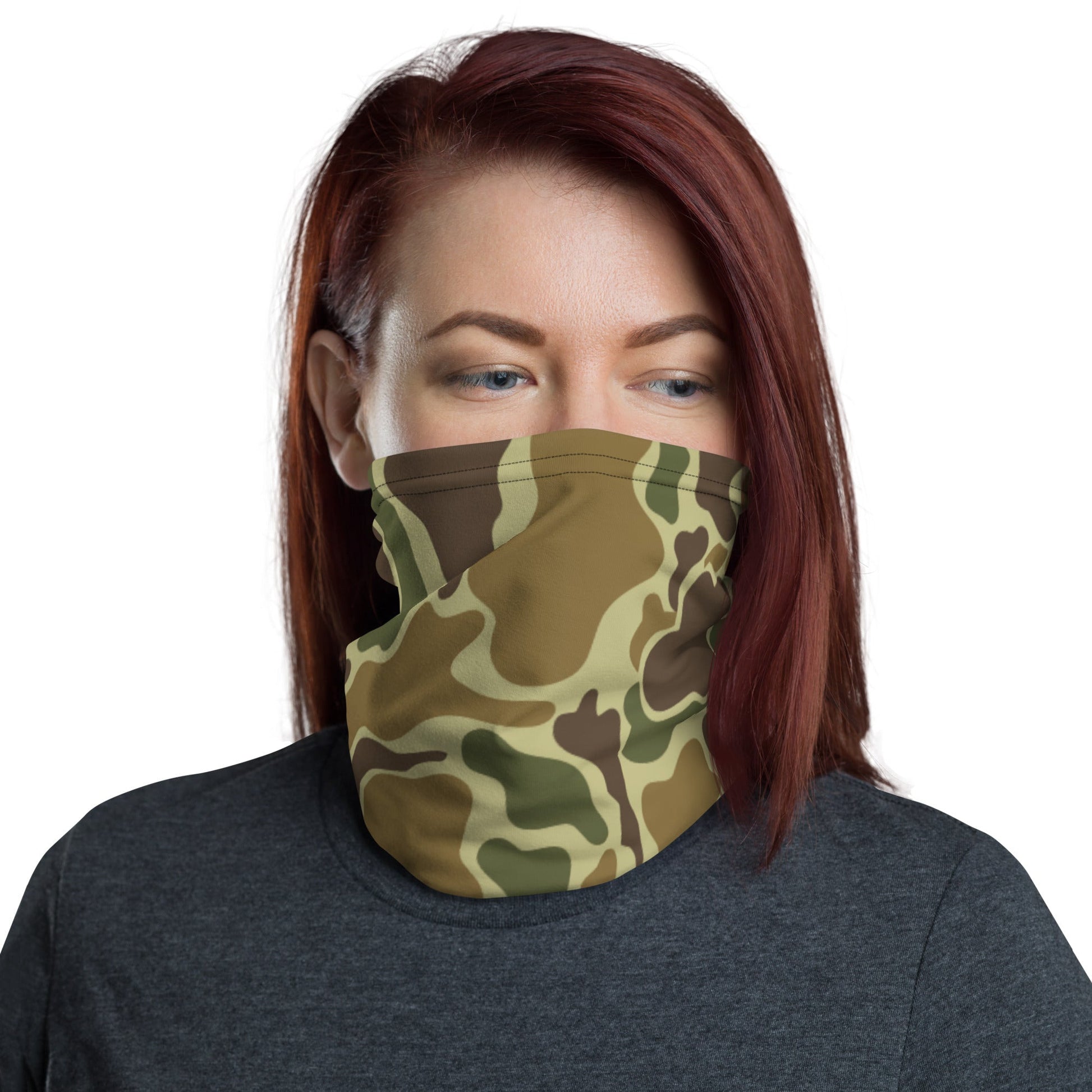 American Duck Hunter Advisor CAMO Neck Gaiter Gaiters