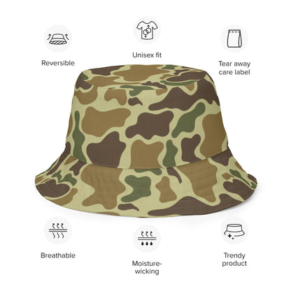 American Duck Hunter Advisor CAMO Reversible bucket hat - Bucket Hats