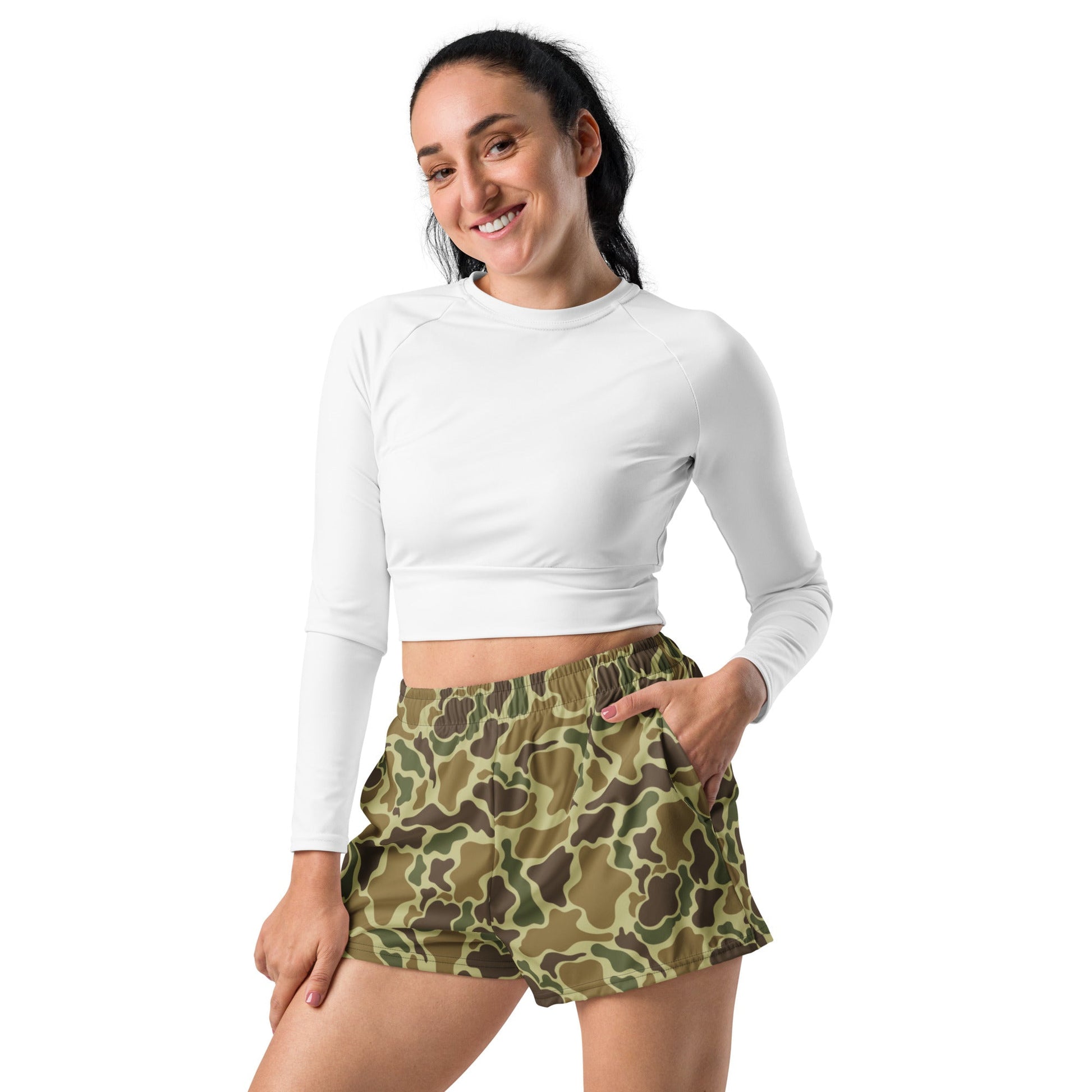 American Duck Hunter Advisor CAMO Unisex Athletic Shorts