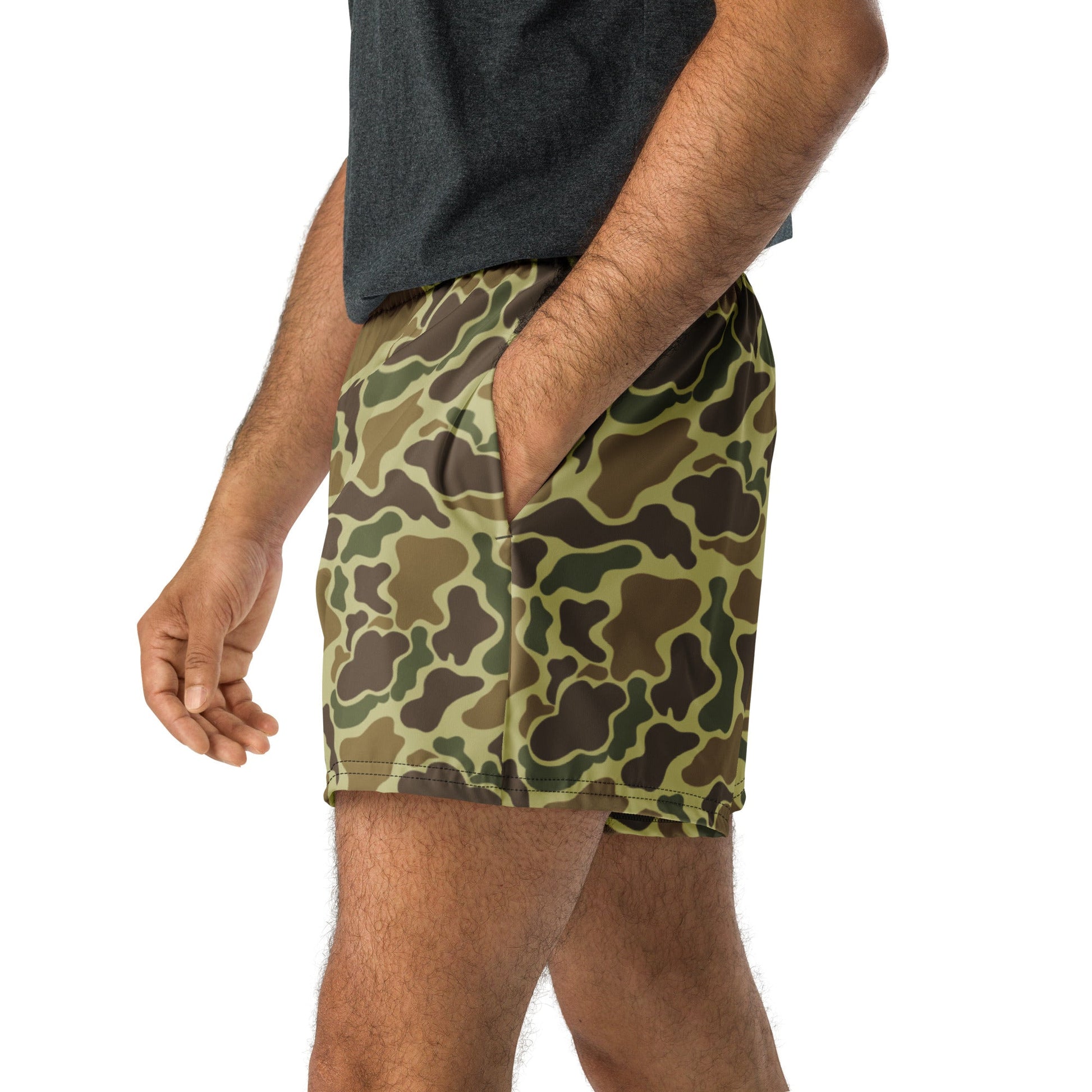 American Duck Hunter Advisor CAMO Unisex Athletic Shorts - XS