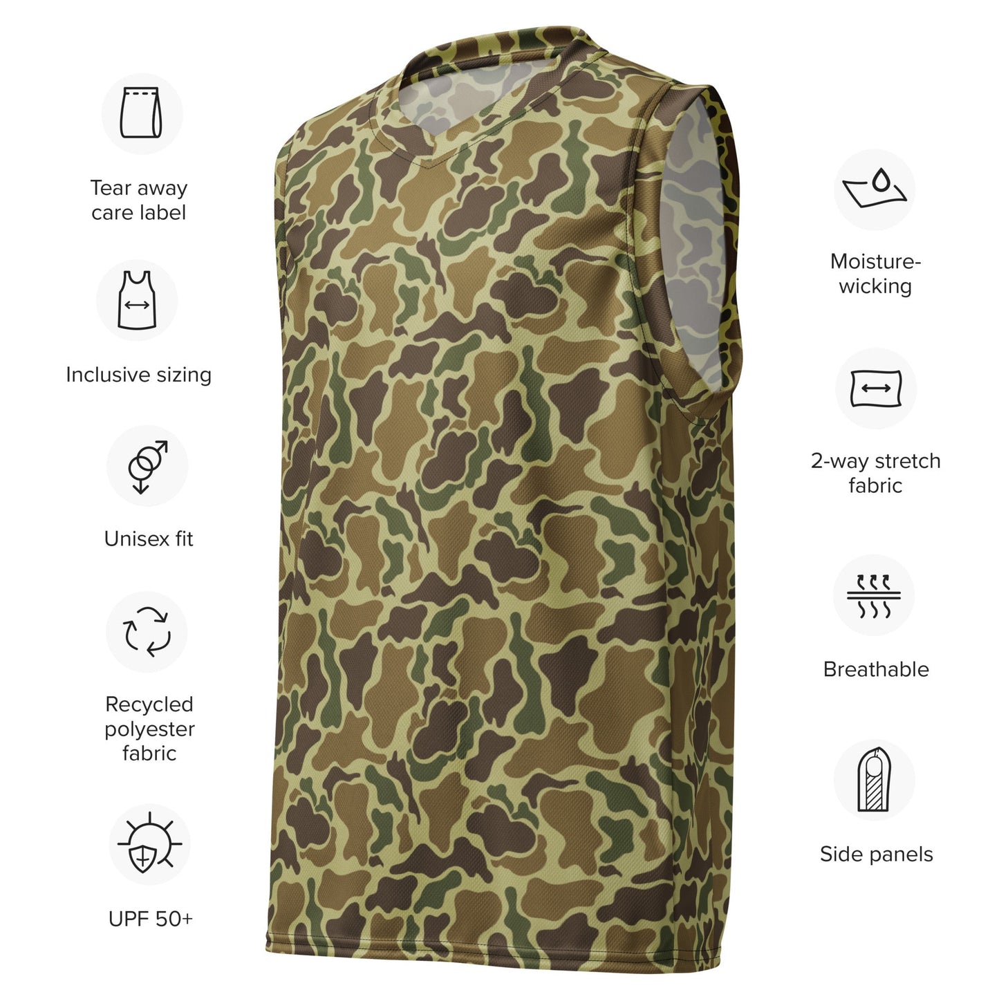 American Duck Hunter Advisor CAMO unisex basketball jersey - Basketball Jerseys