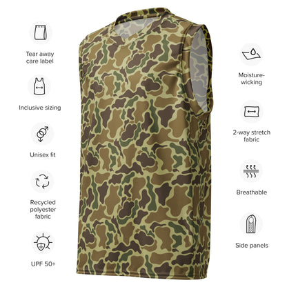 American Duck Hunter Advisor CAMO unisex basketball jersey - Basketball Jerseys