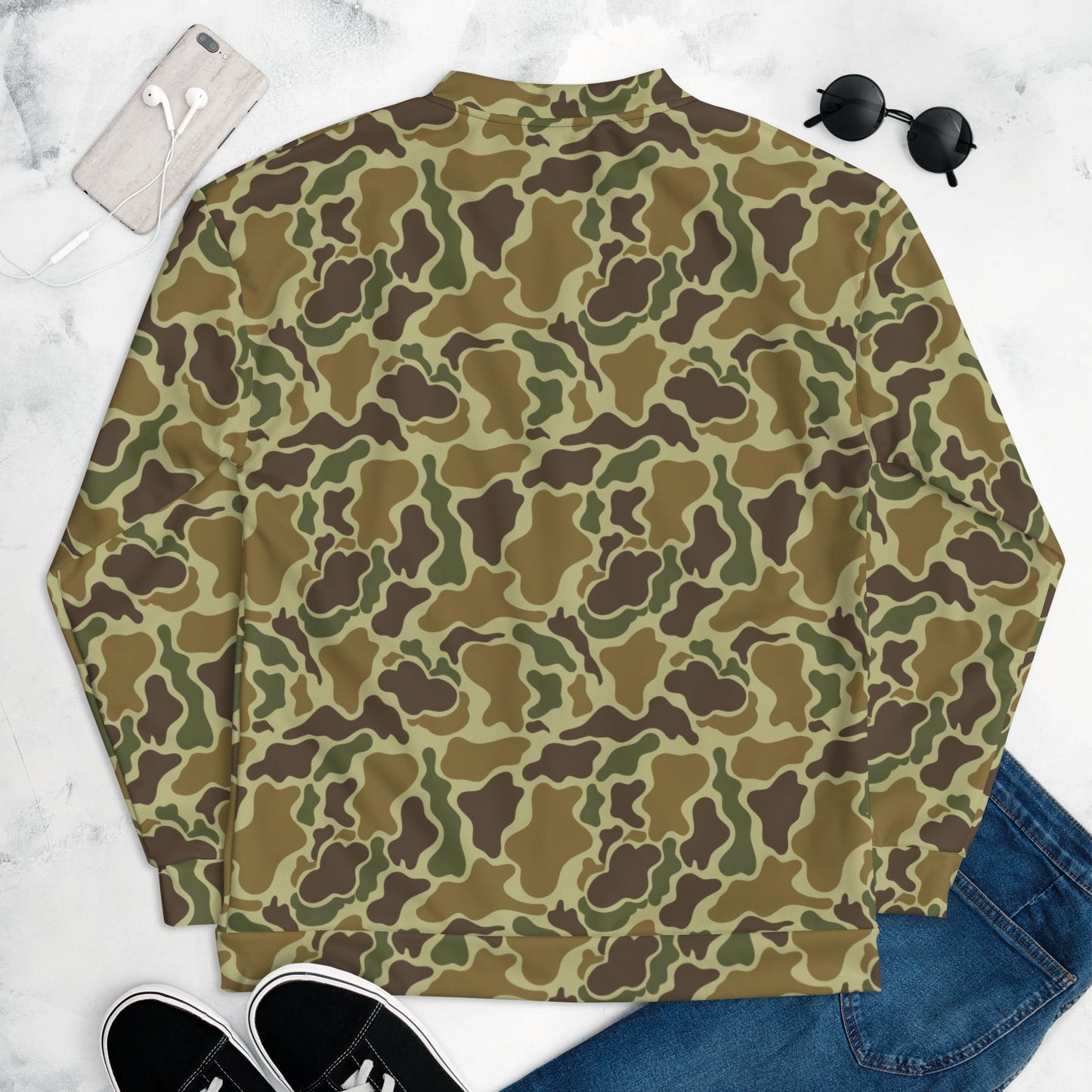 American Duck Hunter Advisor CAMO Unisex Bomber Jacket - Jackets