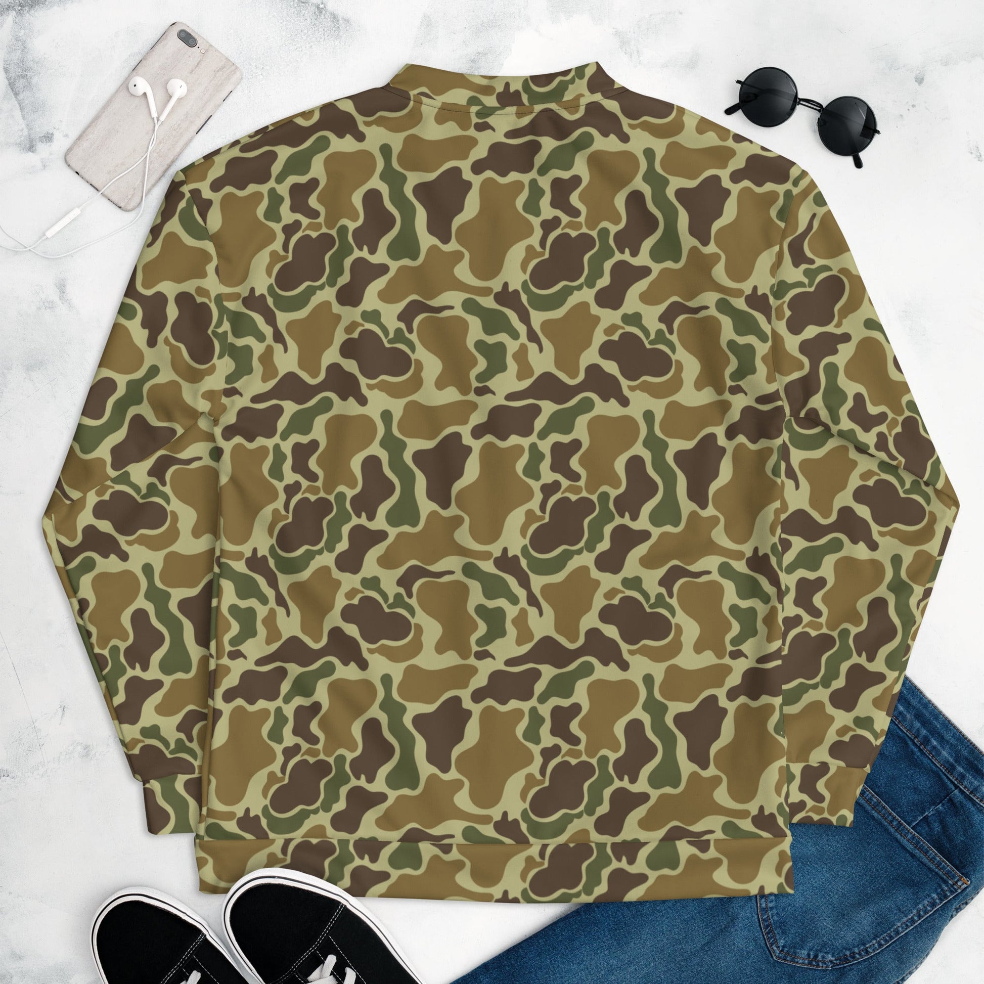 American Duck Hunter Advisor CAMO Unisex Bomber Jacket - Jackets