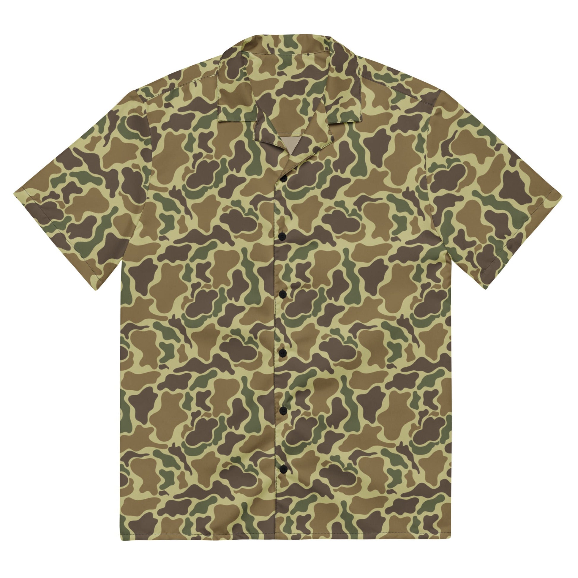 American Duck Hunter Advisor CAMO Unisex button shirt 2XS Button Shirts