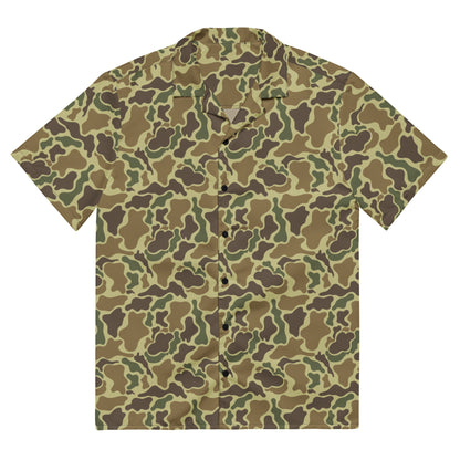American Duck Hunter Advisor CAMO Unisex button shirt 2XS Button Shirts
