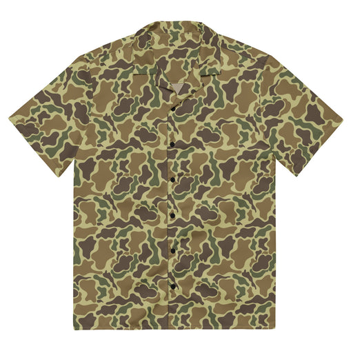 Duck Hunter Advisor CAMO Unisex Short-Sleeve Button Shirt - 2XS - Button-Up