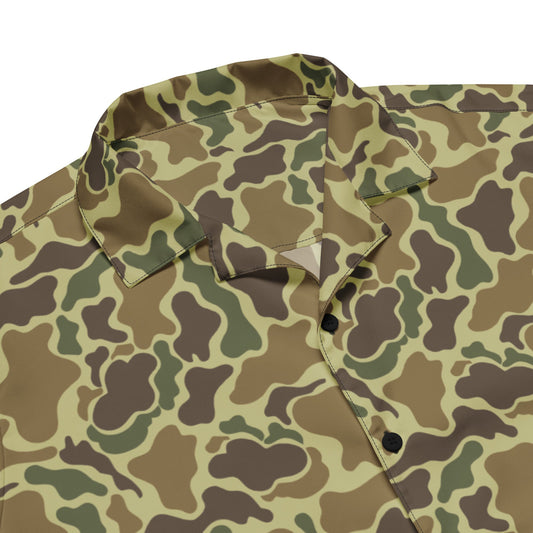 American Duck Hunter Advisor CAMO Unisex button shirt Button Shirts