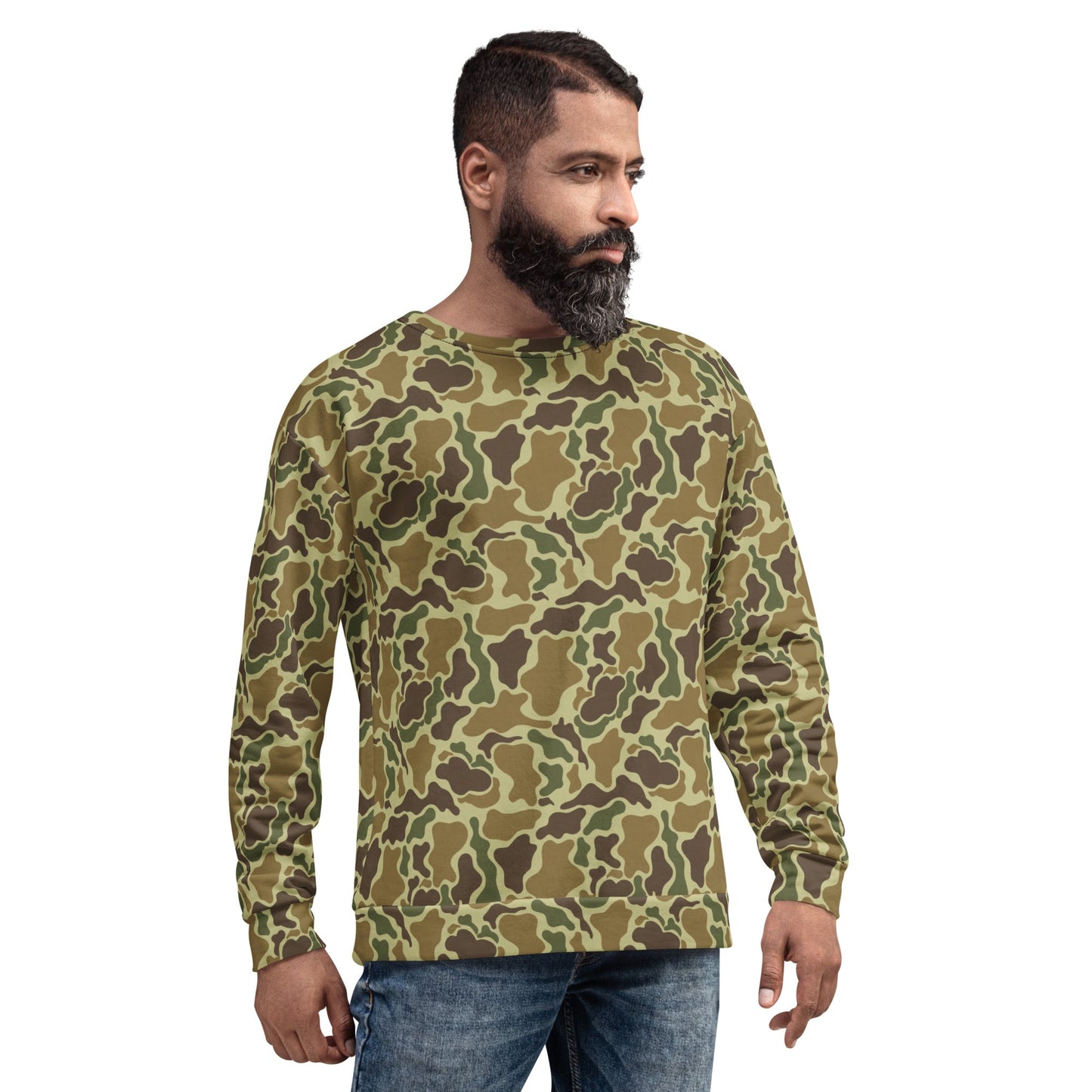 American Duck Hunter Advisor CAMO Unisex Sweatshirt - Sweatshirts