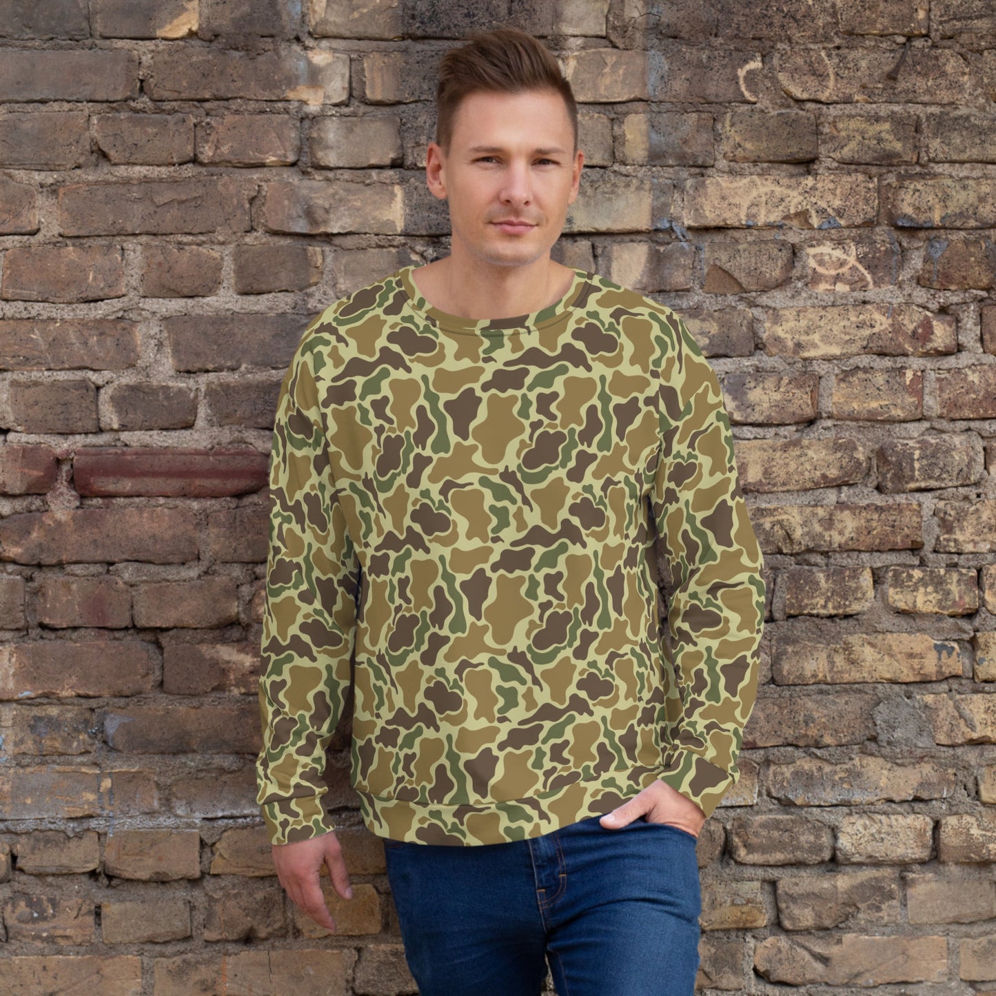 American Duck Hunter Advisor CAMO Unisex Sweatshirt - XS - Sweatshirts