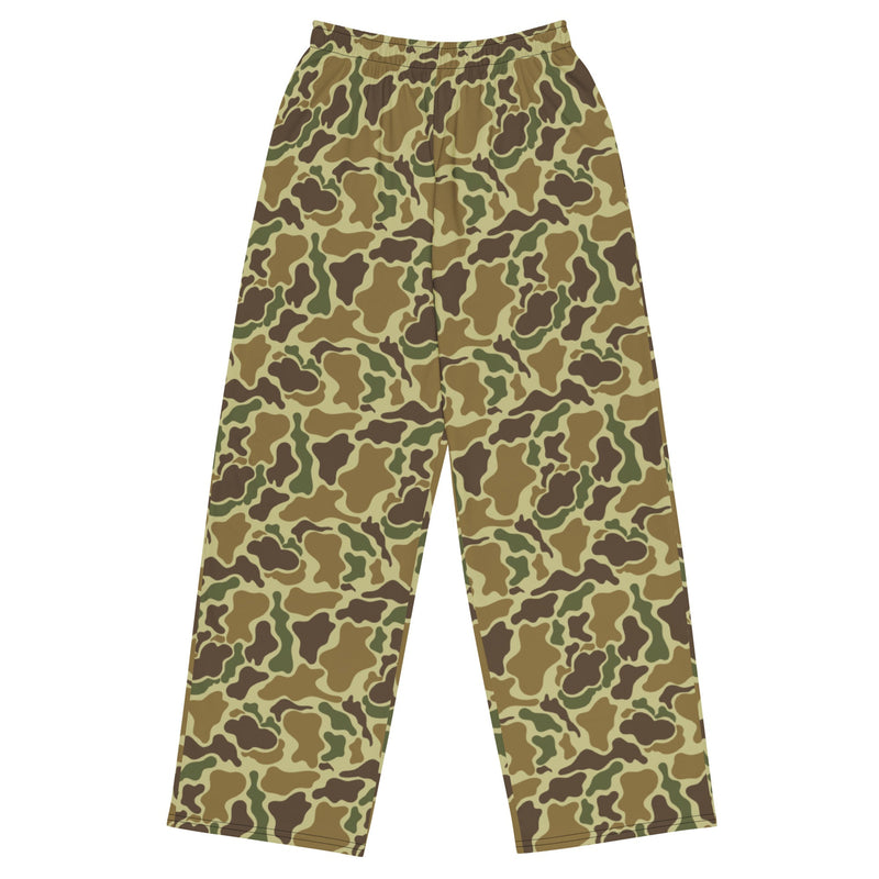 Duck Hunter Advisor CAMO Unisex Wide-Leg Leisure Pants - 2XS - Pant