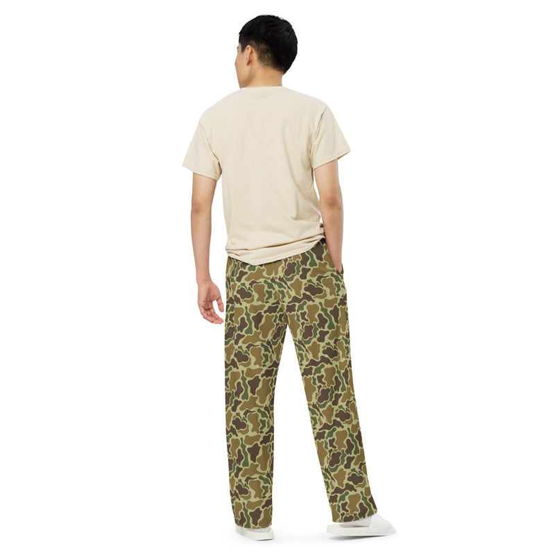 Duck Hunter Advisor CAMO Unisex Wide-Leg Leisure Pants - Pant