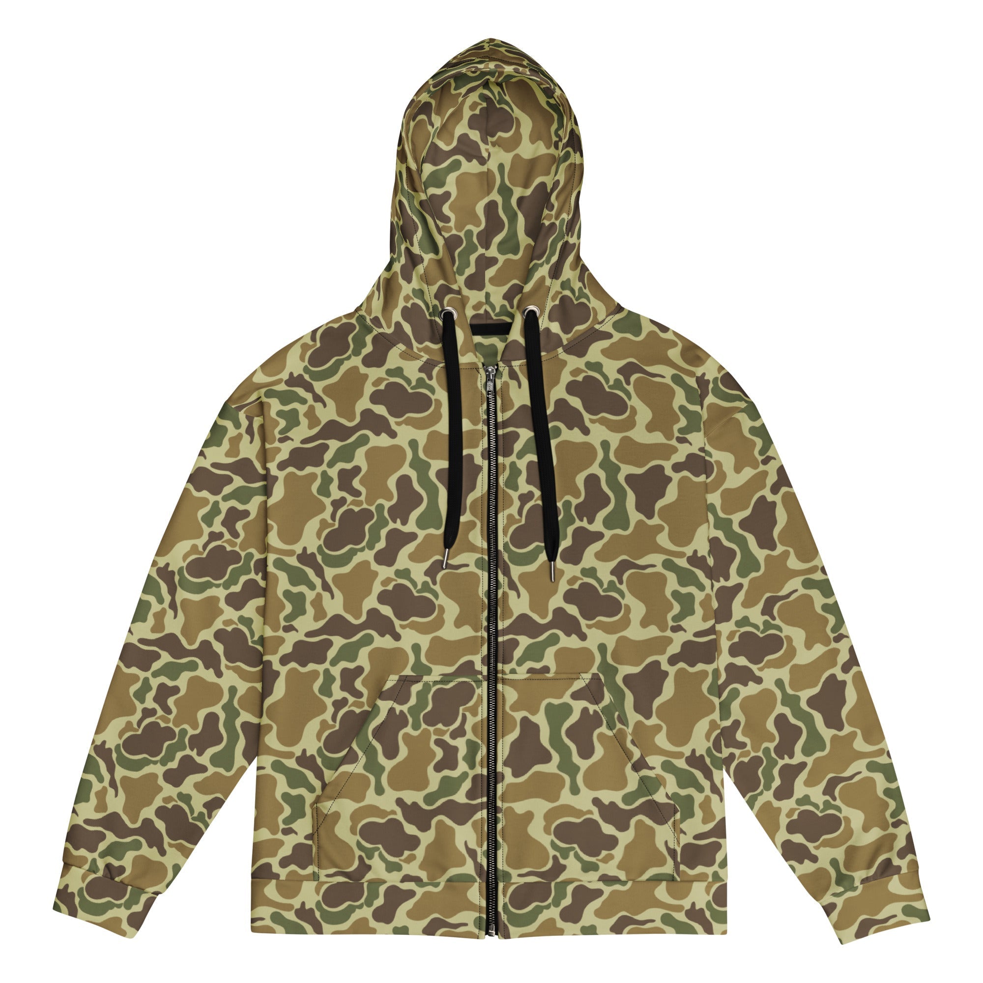 CAMO HQ - Duck Hunter Advisor CAMO Unisex Zip Hoodie - Worldwide