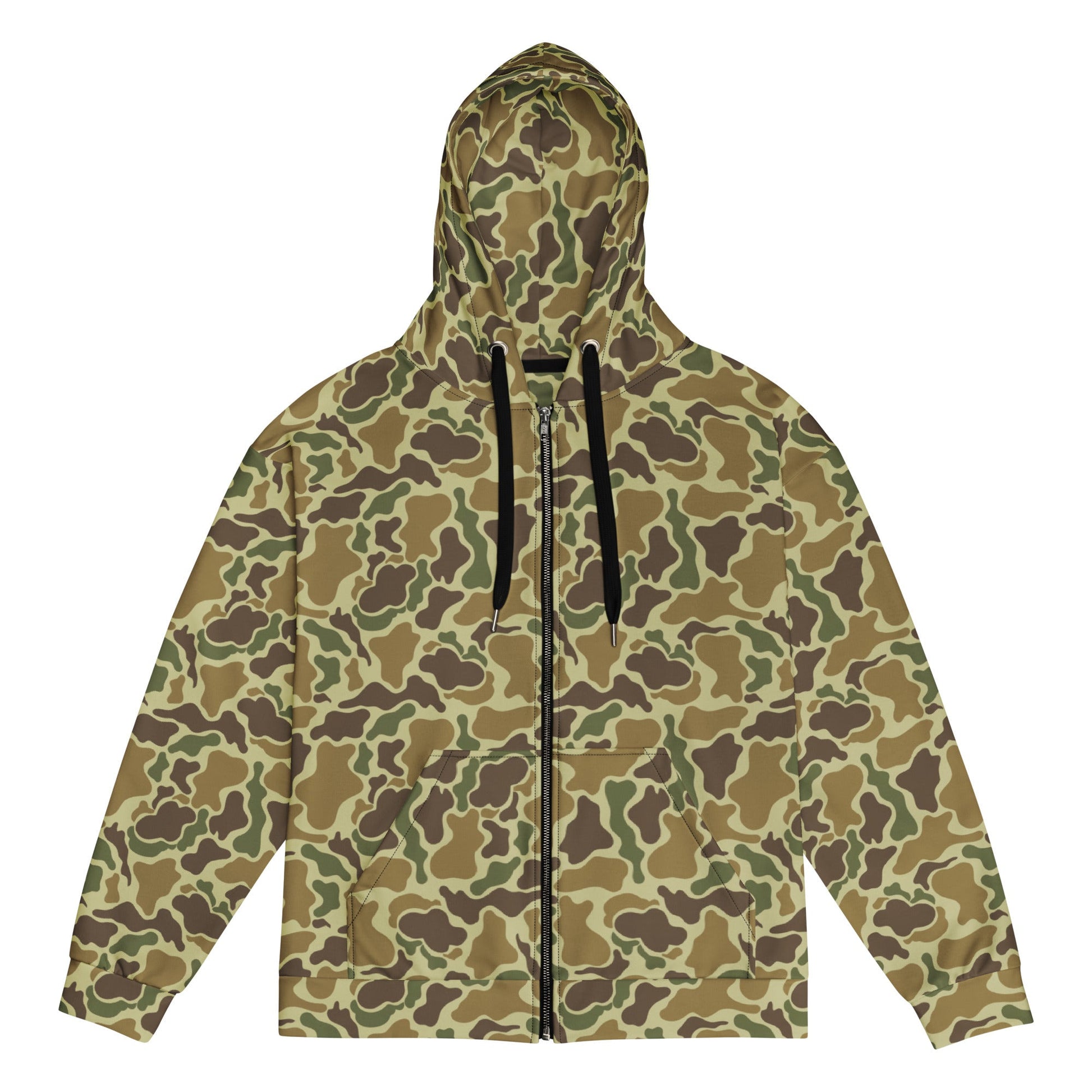 American Duck Hunter Advisor CAMO Unisex zip hoodie - 2XS - Zip Hoodies