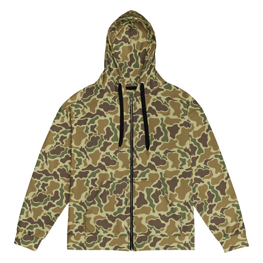 American Duck Hunter Advisor CAMO Unisex zip hoodie - 2XS - Zip Hoodies