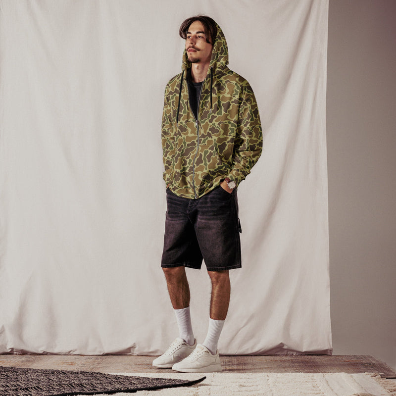 Duck Hunter Advisor CAMO Unisex Zip Hoodie
