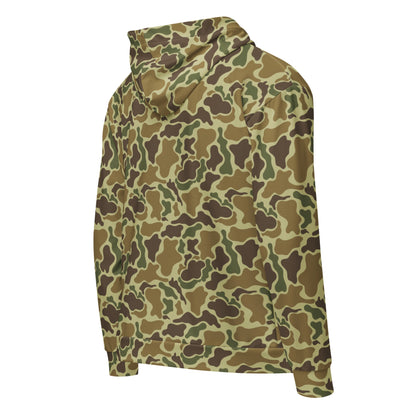 American Duck Hunter Advisor CAMO Unisex zip hoodie - Zip Hoodies