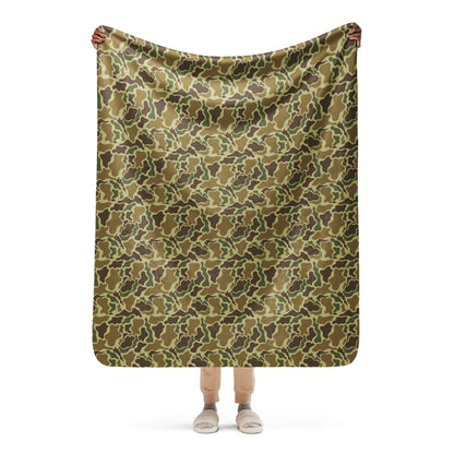 American Duck Hunter Advisor CAMO Sherpa blanket - 50″×60″ - Blankets
