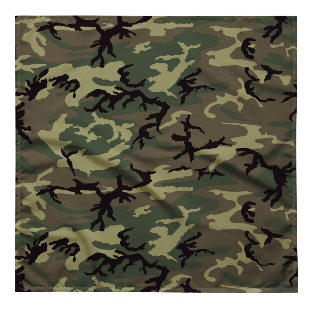 American ERDL Cold War RANGER Woodland CAMO bandana - Bandana