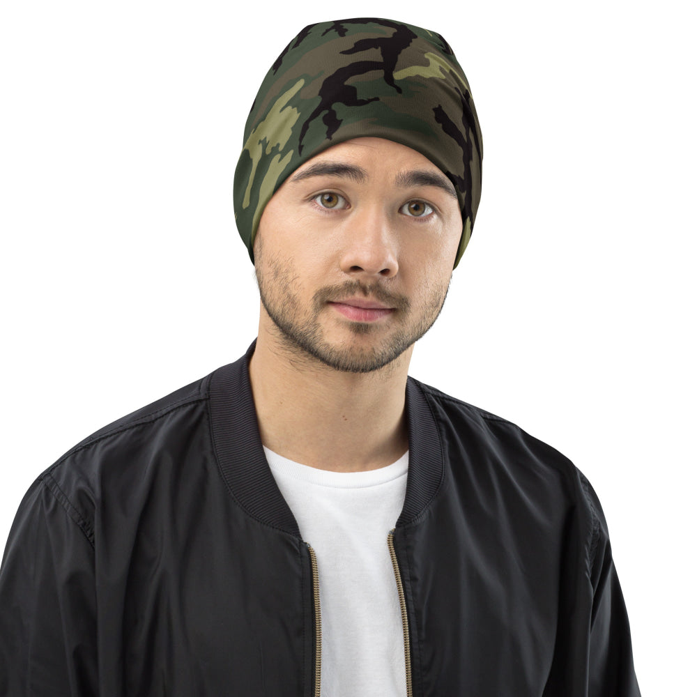 American ERDL Cold War RANGER Woodland CAMO Beanie - S