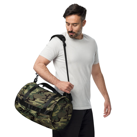 American ERDL Cold War RANGER Woodland CAMO gym bag - Gym Bag