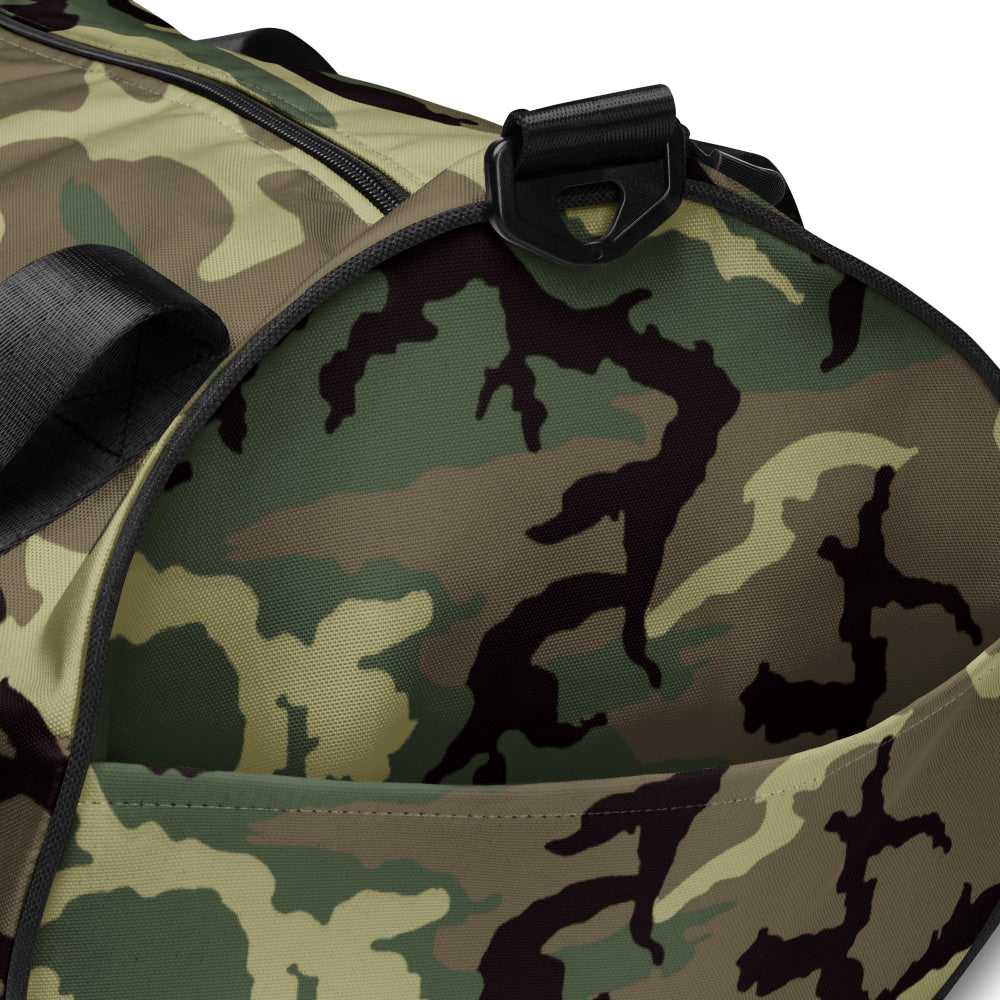 American ERDL Cold War RANGER Woodland CAMO gym bag - Gym Bag