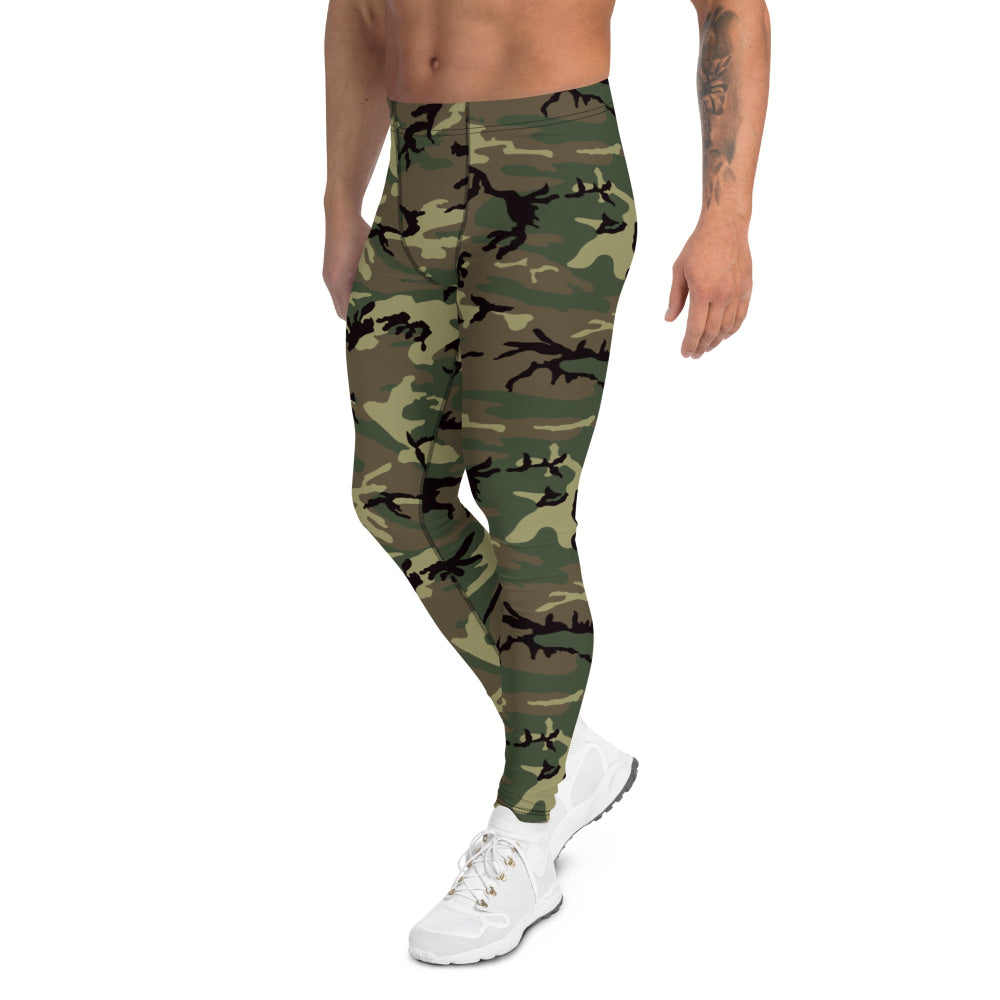 American ERDL Cold War RANGER Woodland CAMO Men’s Leggings - Mens