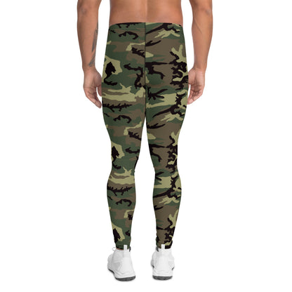 American ERDL Cold War RANGER Woodland CAMO Men’s Leggings - Mens