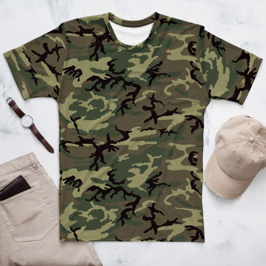 American ERDL Cold War RANGER Woodland CAMO Men’s t-shirt - XS