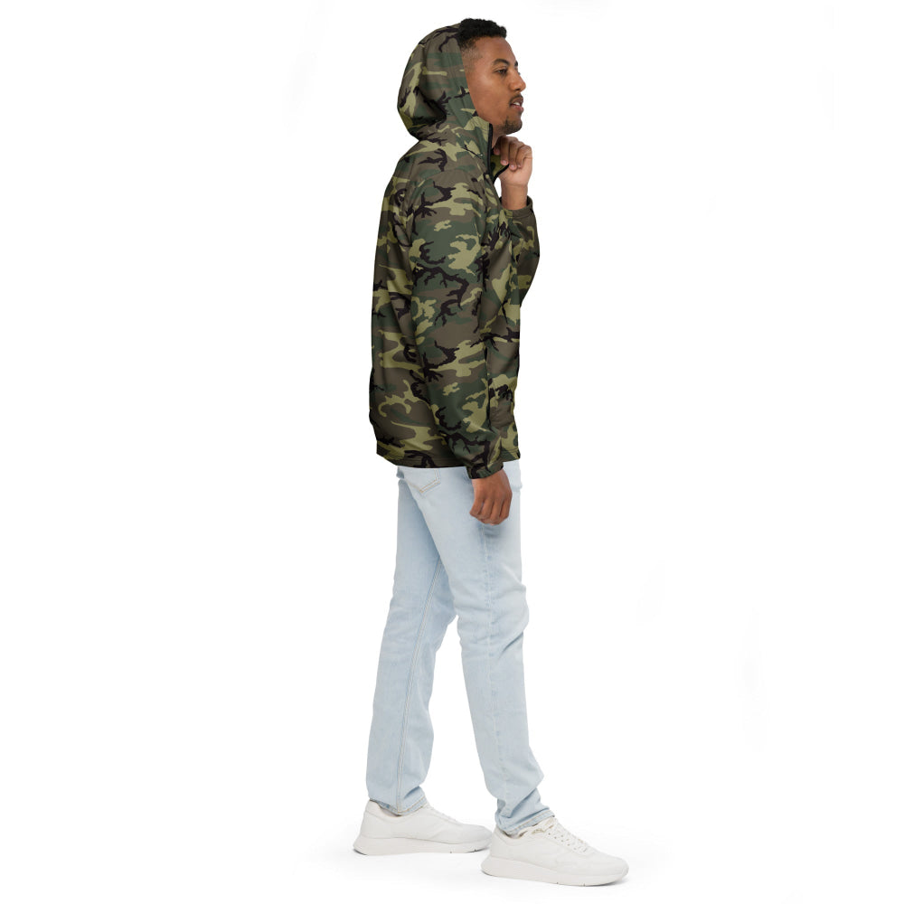 American ERDL Cold War RANGER Woodland CAMO Men’s windbreaker - Mens Windbreaker