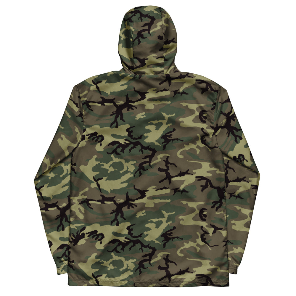 American ERDL Cold War RANGER Woodland CAMO Men’s windbreaker - Mens Windbreaker